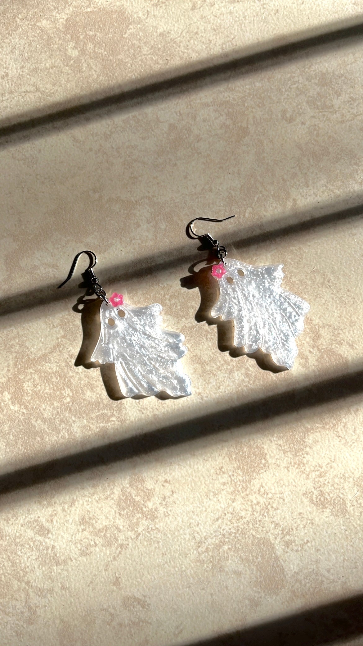 Flying Ghost Earrings
