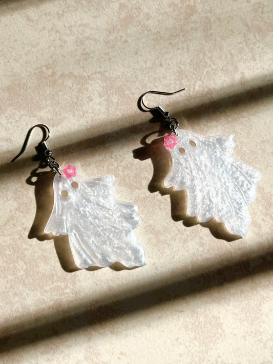 Flying Ghost Earrings